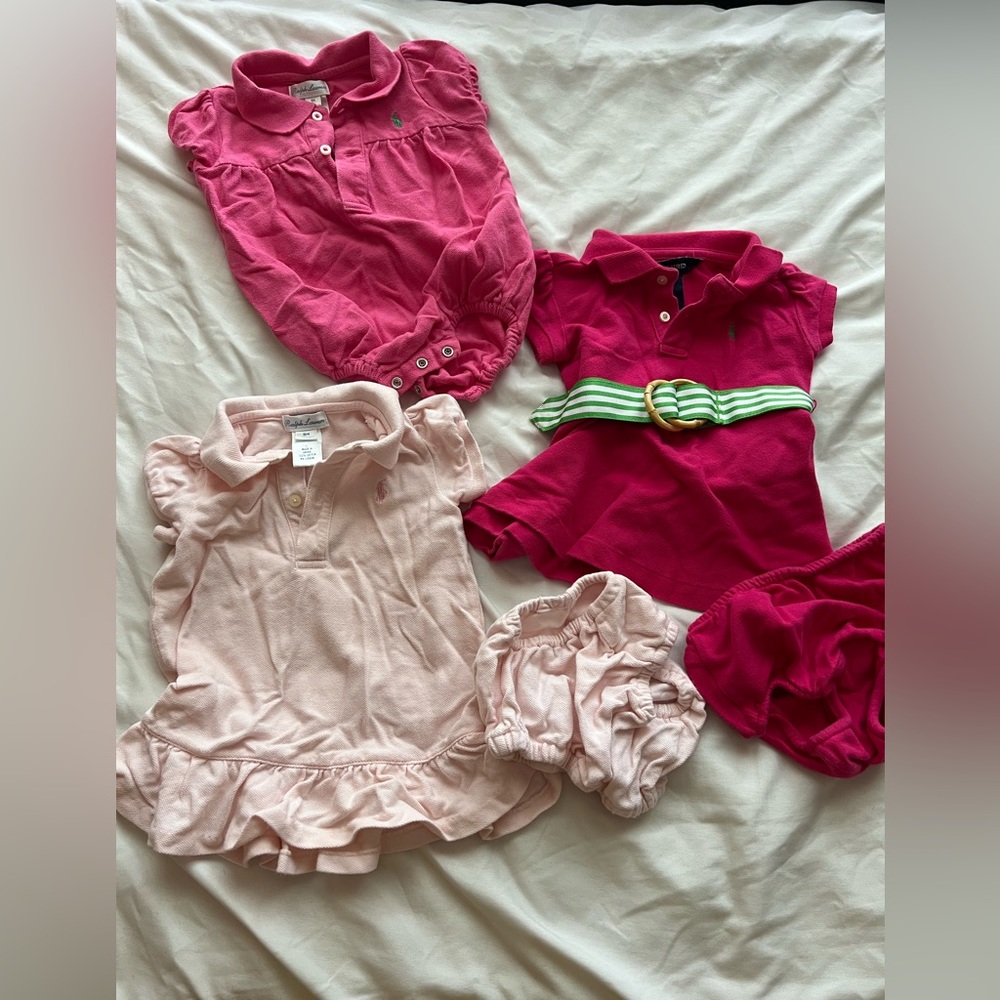 Ralph Lauren baby girl size 9 month (5 pieces)